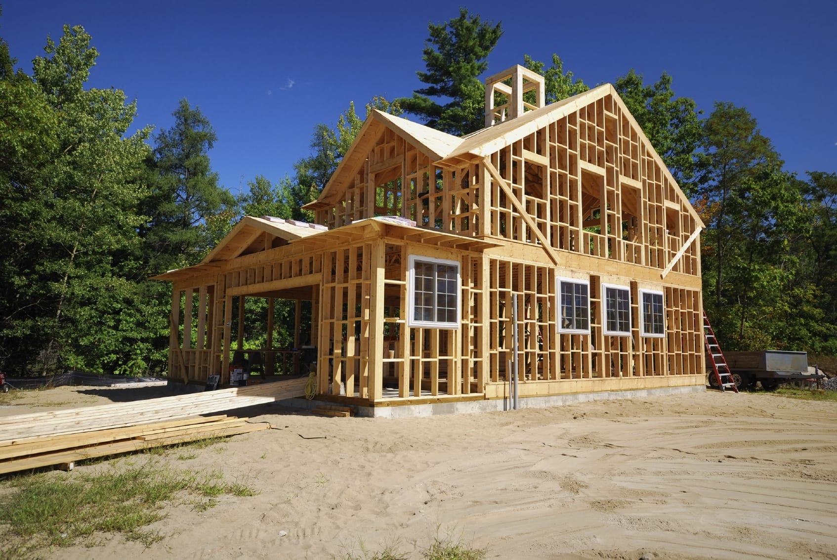 wood-house-frame